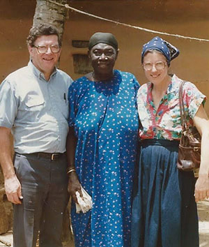 Tabitha with Ivan and Mary Ellen, 1987