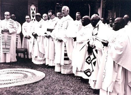 Ceremony at St. Mary's